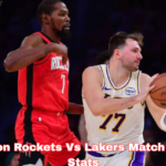 houston rockets vs lakers match player stats